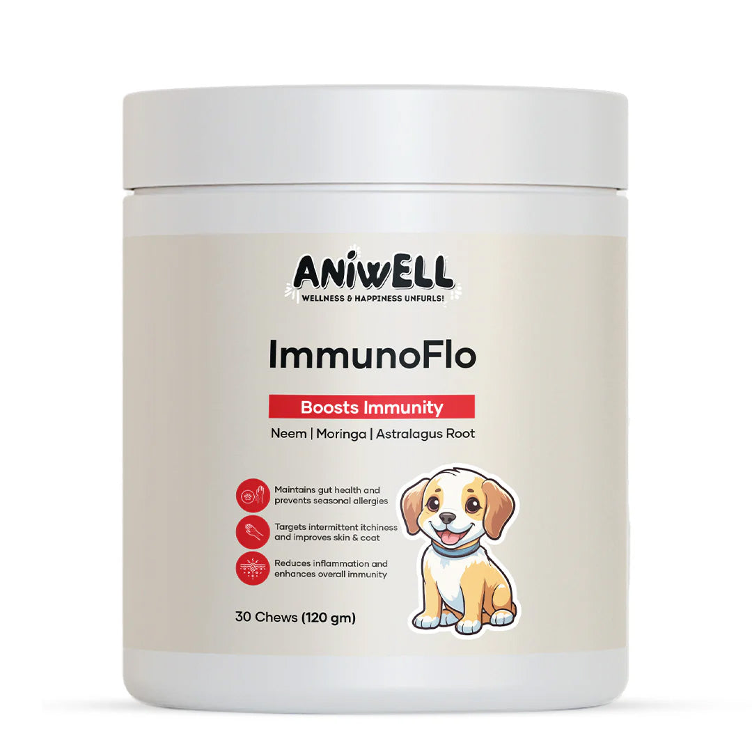 Aniwell ImmunoFlo: A New Age Natural Solution for Allergies, Itching, Hot Spots, Paw Licking & Immunity