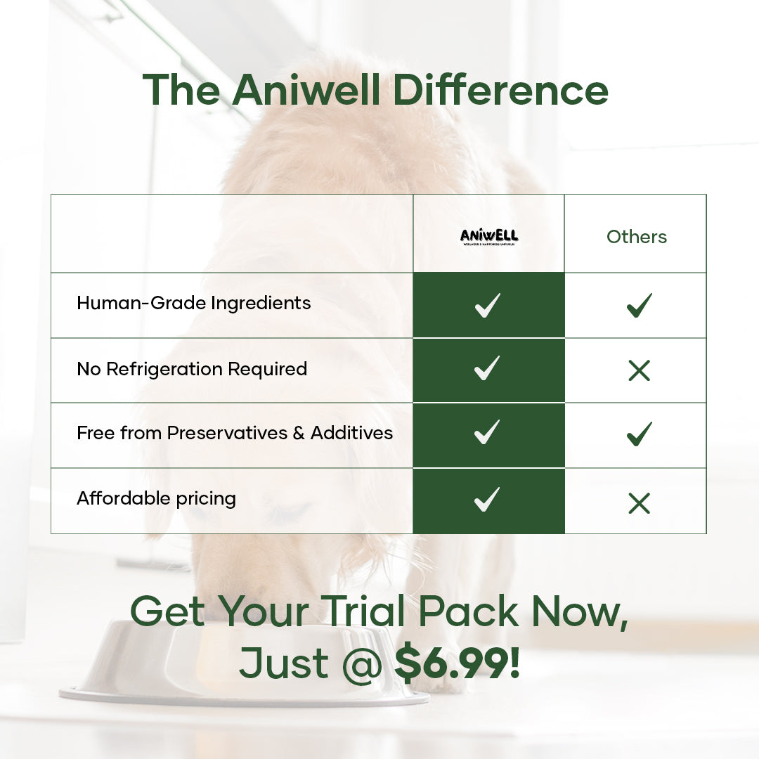 Aniwell Fresh Food: Powered with Real Meat, Veggies & Natural Herbs