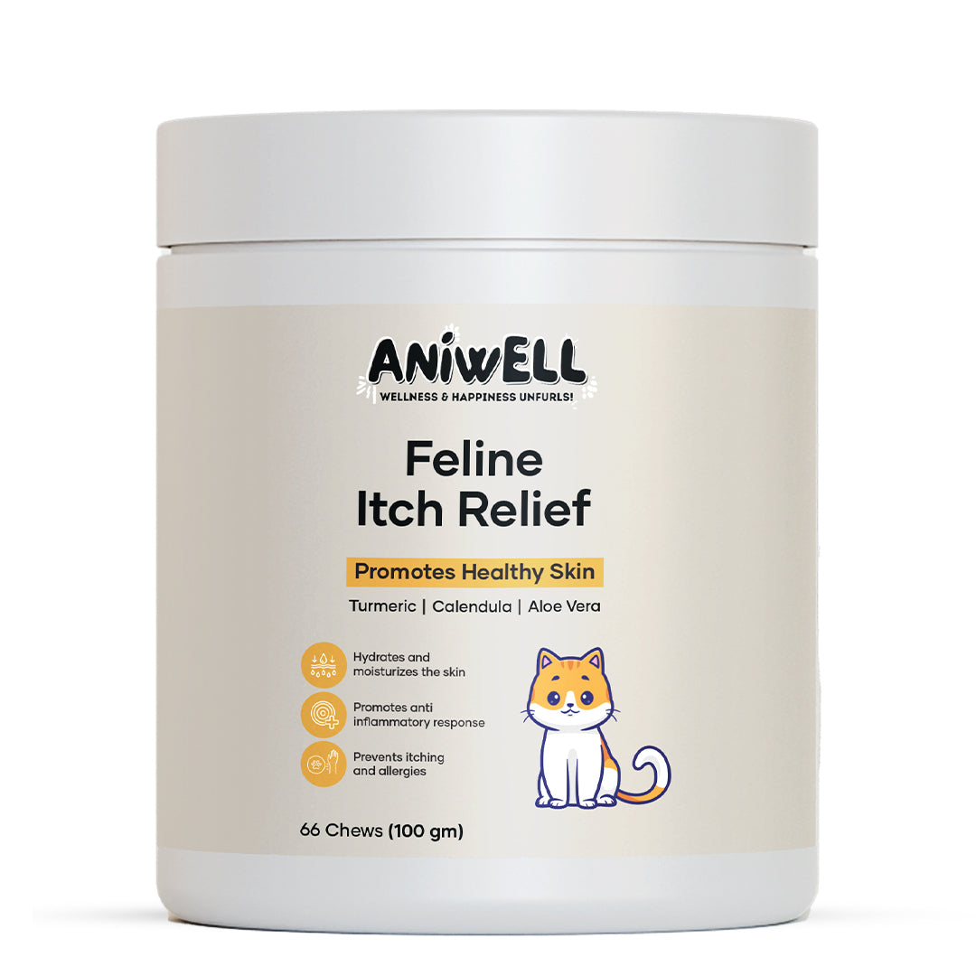 Aniwell Feline Itch Relief: A Natural Formula for Itching & Skin Discomfort in Cats
