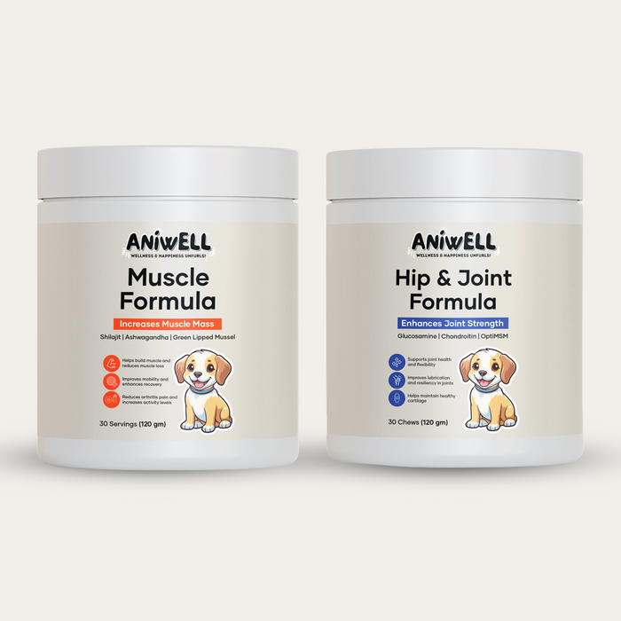 Aniwell Power Pack: Hip & Joint Formula & Muscle Formula